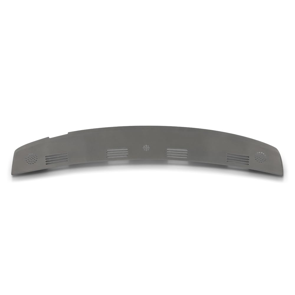 G-PLUS TPE Dash Defrost Vent Cover Cap Compatible with Dodge Ram 1500 2002-2005/ Fit Ram 2500 3500 2003-2005 Upper Dashboard Panel Grey