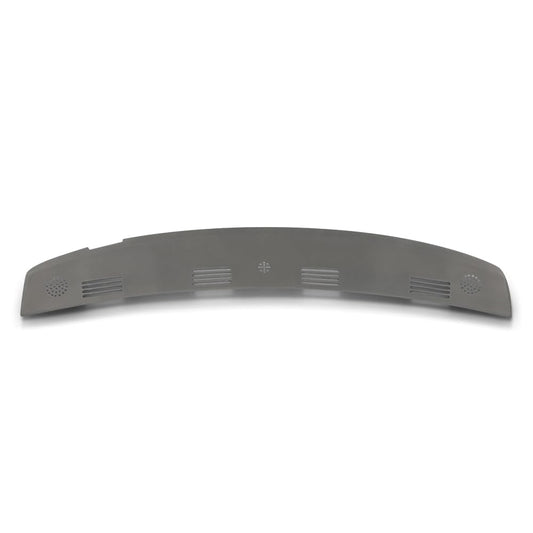 G-PLUS TPE Dash Defrost Vent Cover Cap Compatible with Dodge Ram 1500 2002-2005/ Fit Ram 2500 3500 2003-2005 Upper Dashboard Panel Grey