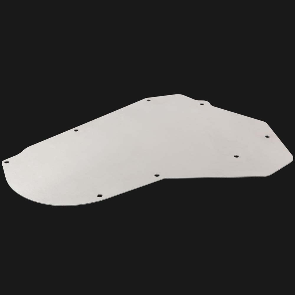 G-PLUS A/C Heater Delete Panel Plate Compatible with 1982-1993 Chevy S-10 Blazer GMC Jimmy Sonoma AIR Conditioning Heater Delete Panel Plate