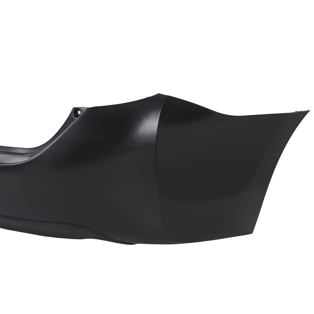 G-PLUS Rear Bumper Cover Compatible with Toyota Corolla Sedan (4-Door) 2014-2019, 11731135 5215902650 5215903901 615343611075 TO1100309, Black Primered