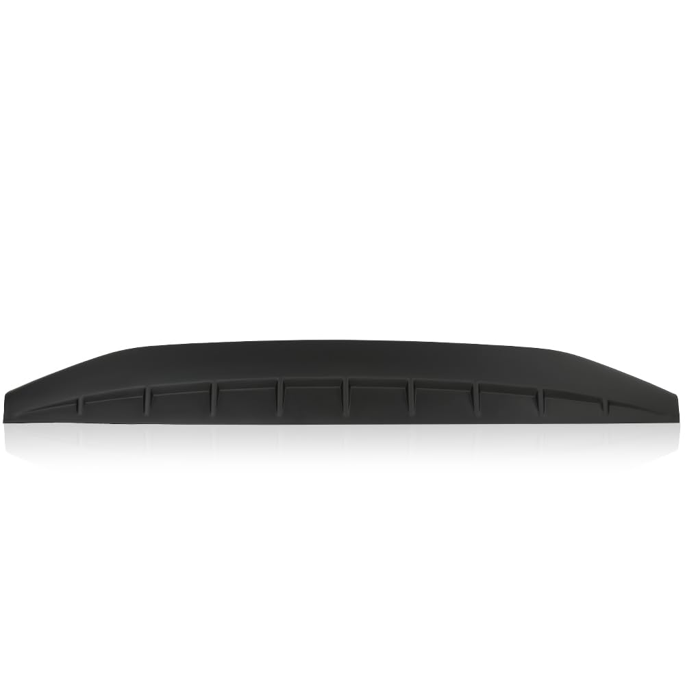 G-PLUS Tailgate Rear Wing Spoiler Compatible with Ram 1500 2500 3500 Models 09-18 Plastic Primer Black