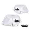 G-PLUS Side Marker Corner Parking Light Compatible With 1998-2002 Pontiac Firebird Trans Am Front Bumper Corner Marker Turn Signal Lamp 10301404 10301405 GM2520177 GM2521177