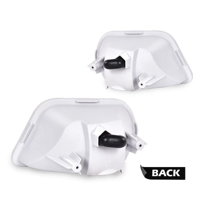 G-PLUS Side Marker Corner Parking Light Compatible With 1998-2002 Pontiac Firebird Trans Am Front Bumper Corner Marker Turn Signal Lamp 10301404 10301405 GM2520177 GM2521177