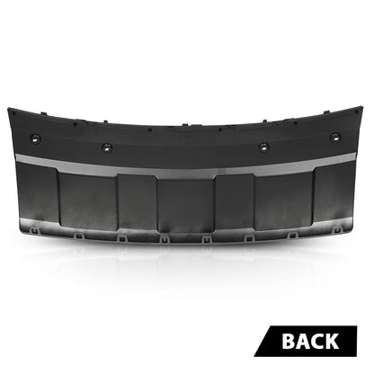 G-PLUS Black Front Bumper Tow Hook Cover Spoiler Skid Plate Compatible with Range Rover L405 2013-2017