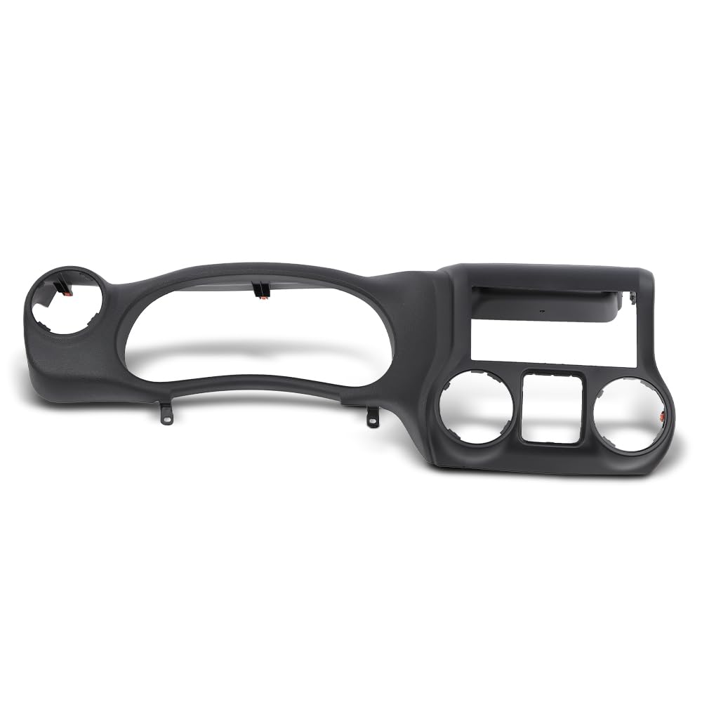 G-PLUS Dash Instrument Cluster Trim Panel Bezel Compatible With Jeep Wrangler 2011 2012 2013 2014
