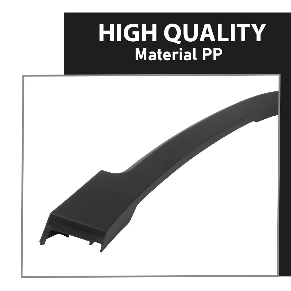 G-PLUS Fender Flares Compatible with Jeep Cherokee 2014-2018 Fit for Models W/o Off Road Package, Wheel Molding Arch Trim (Front Right Passenger Side) 68210314AE, CH1291111