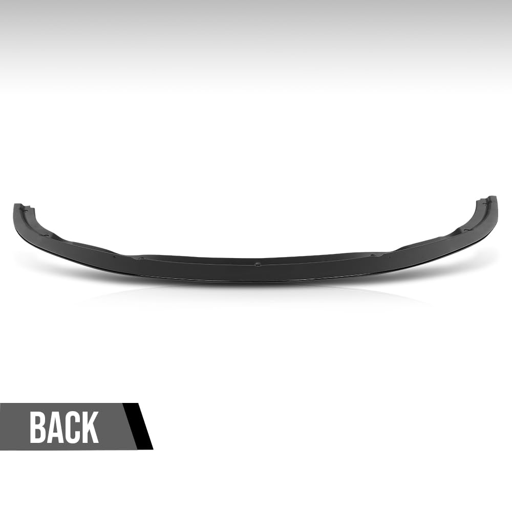 G-PLUS Front Bumper Lip Splitter Spoiler Compatible with BMW 3 Series E92 Coupe, E93 Convertible M Performance Sport Bumper Models 2010-2014 Front Bumper Lip Splitter Gloss Black