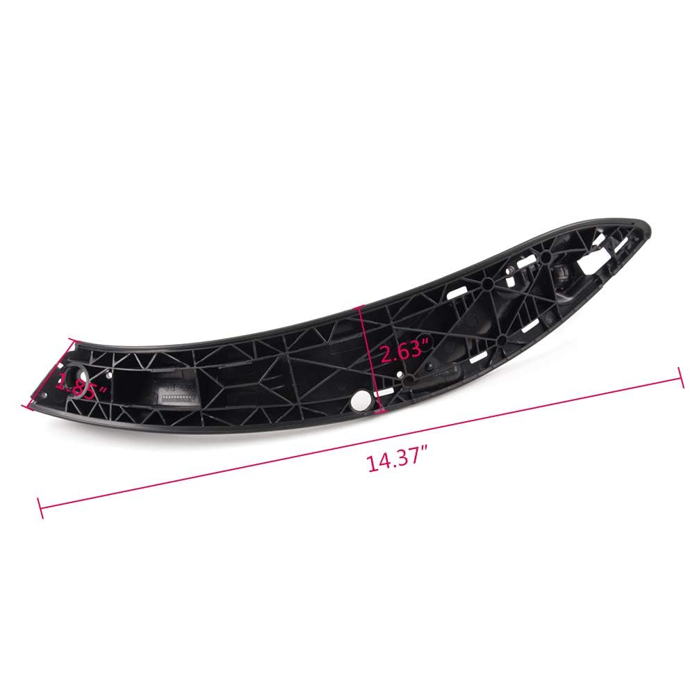 G-PLUS Inner Door Handle Pull Strap Grab Cover Right Passenger Side Compatible with BMW F30 F80 F31 F32 F33 F35 F82 F83 M3 M4 Front Door Armrest Bracket