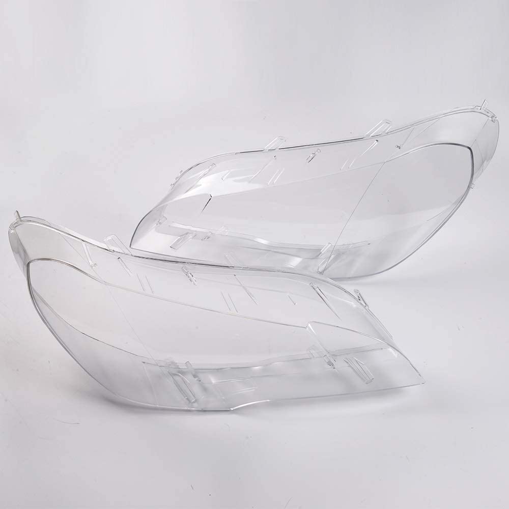 G-PLUS Headlight Headlamp Lense Clear Lens Cover Replacement For 2007-2012 BMW X5 E70 4 Door 1 Pair