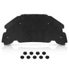 G-PLUS Black Hood Insulation Pad 1/2" with Clips Compatible with Pontiac G6 2005 2006 2007 2008 2009 2010