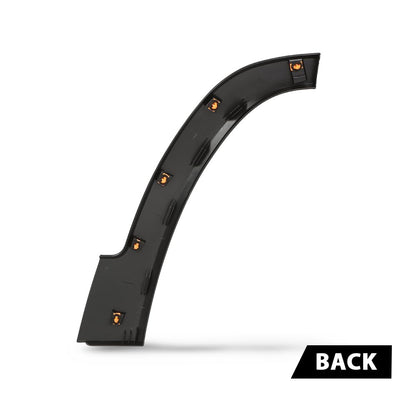G-PLUS Rear Right Wheel Fender Flare Molding Front Half, Compatible with Jeep Cherokee 2019-2021, 68315998AC