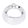 G-PLUS Gauge Cover Compatible with Older Freightliner Century White Jewel Visor