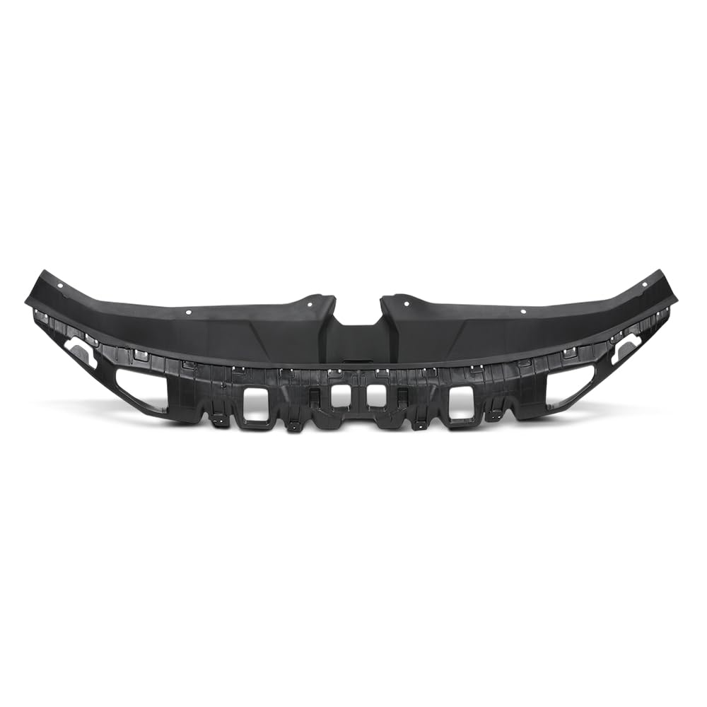 G-PLUS Grille Cover Upper Radiator Sight Shield Compatible with Hyundai Elantra 2021-2023 1.6L 1580CC 96CU. IN. L4 FULL HYBRID EV- (FHEV) DOHC/DOHC TURBOCHARGED HY1224124, 86391AA000 Black