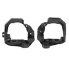 G-PLUS Fog Light Brackets Driving Lamp Mounting Set of 2 Left & Right Side Pair Compatible with LX CT200h (submodel: Base, F Sport) 2014-2017 5212576030, 5212676030, LX2602109, LX2603109 Black
