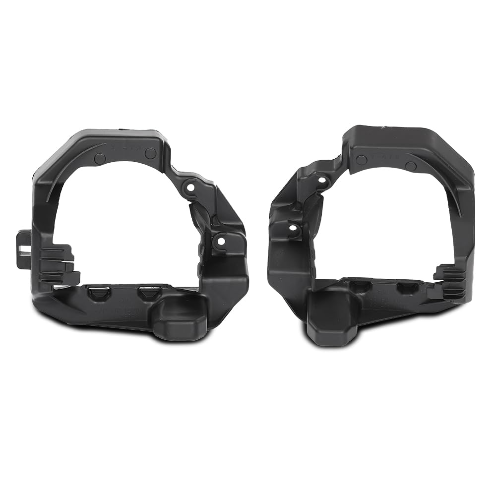 G-PLUS Fog Light Brackets Driving Lamp Mounting Set of 2 Left & Right Side Pair Compatible with LX CT200h (submodel: Base, F Sport) 2014-2017 5212576030, 5212676030, LX2602109, LX2603109 Black