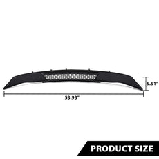 G-PLUS Front Bumper Lower Grille Honeycomb Compatible with Ford Mustang 2018-2021 Front View