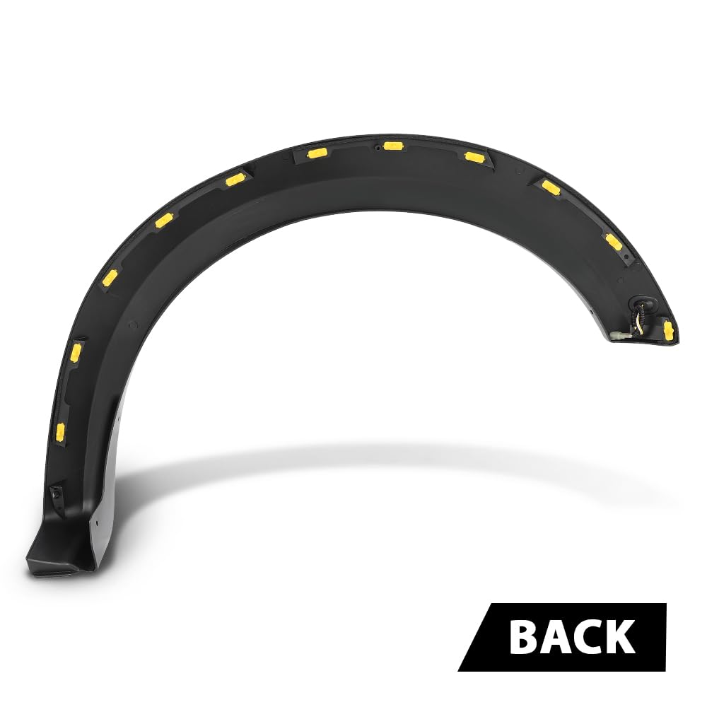 G-PLUS Front Left Fender Flare Compatible with Ford F150 Raptor 2017 2018, Left Driver Side Wheel Arch Molding, HL3Z16039AB, HL3Z-16039-AB, Smooth Factory Style