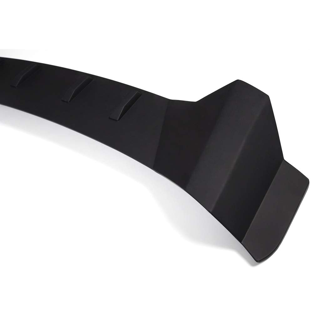 Type-R Style Rear Roof Vortex Spoiler Wing Compatible for Honda Civic 10th 2016-2018 Sedan Matte Black