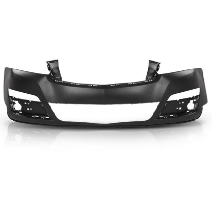 G-PLUS Front Upper Bumper Cover Fascia, Compatible with Chevy Traverse 2013-2017, W/o Parking Aid Sensor Holes, 23328140, GM1014107
