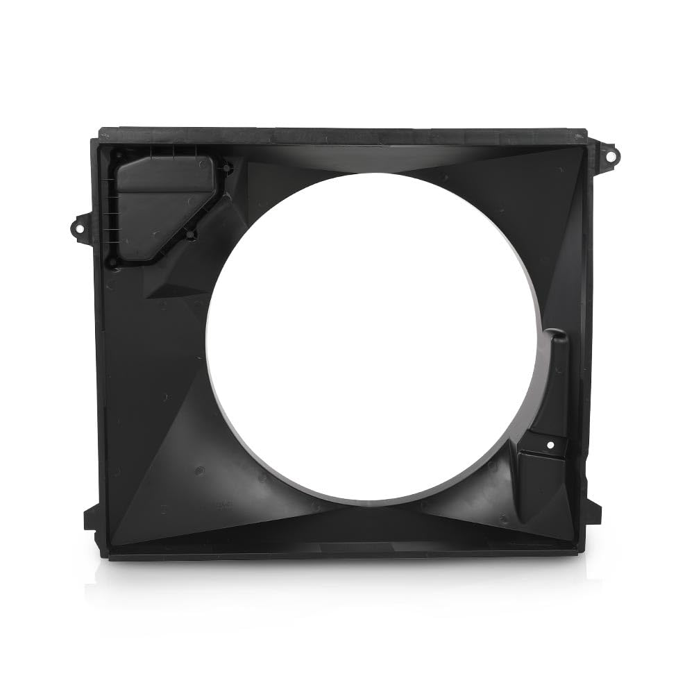G-PLUS Radiator Cooling Fan Shroud Compatible with Toyota Tacoma L4 2.7L 2016-2023 Black