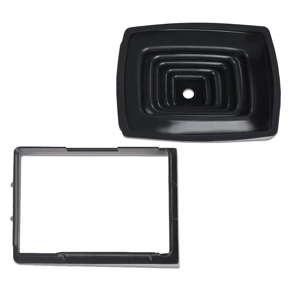 G-PLUS Shifter Boot & Retainer Bezel Kit Compatible with Jeep TJ Wrangler 1997-2004 Transmission Shift Bezel Shifter Boot Kit 53000056 52078558