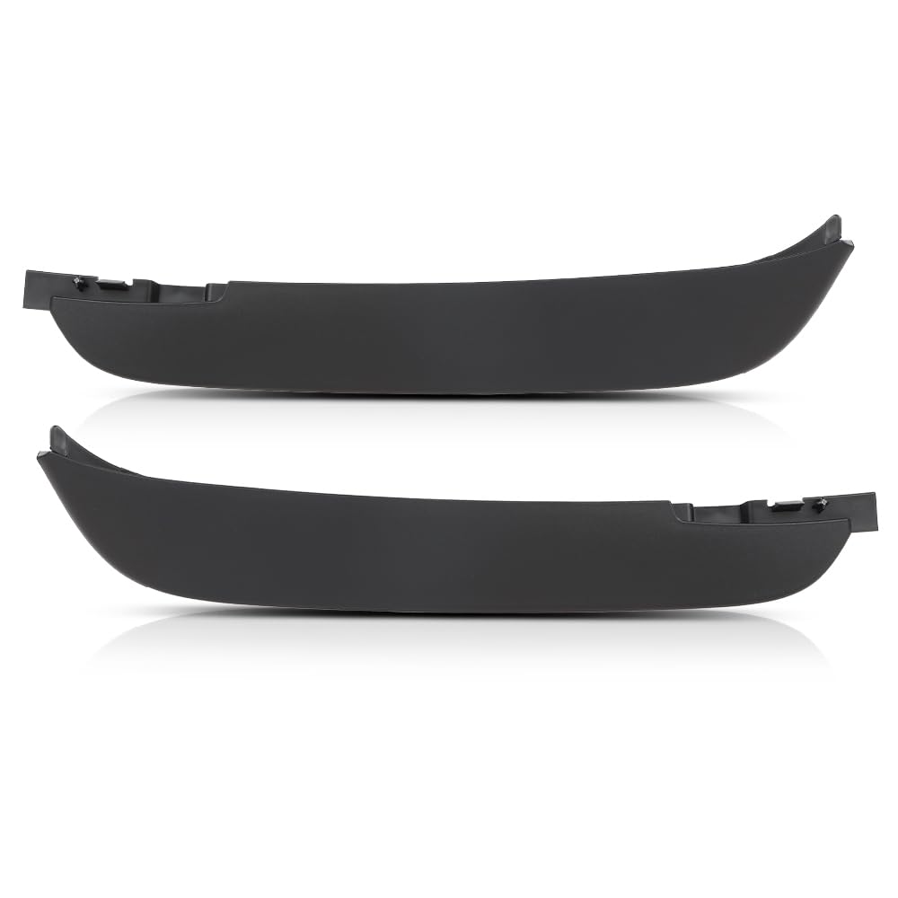 G-PLUS Pair Front Lower Bumper Air Deflector, Compatible with Land Range Rover Evoque (submodel: Prestige, Pure) 2012-2015 Spoiler Valance Air Dam Deflector LR026536, LR026537