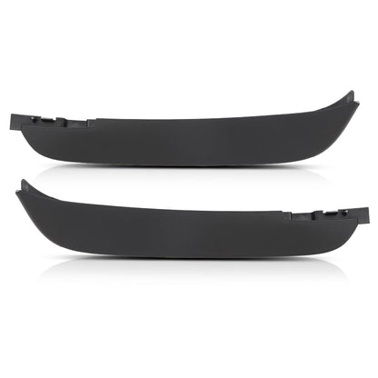 G-PLUS Pair Front Lower Bumper Air Deflector, Compatible with Land Range Rover Evoque (submodel: Prestige, Pure) 2012-2015 Spoiler Valance Air Dam Deflector LR026536, LR026537