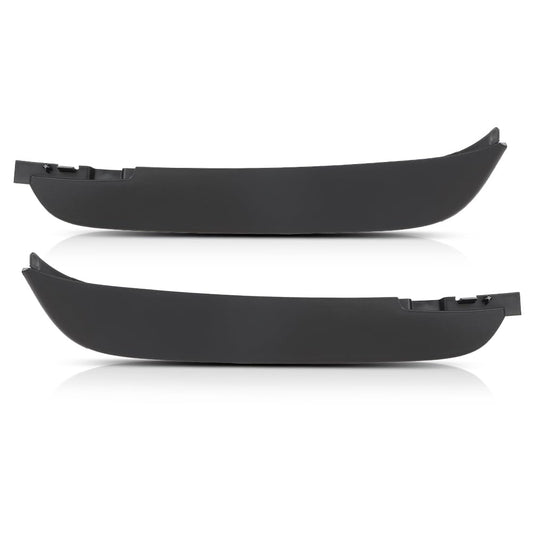 G-PLUS Pair Front Lower Bumper Air Deflector, Compatible with Land Range Rover Evoque (submodel: Prestige, Pure) 2012-2015 Spoiler Valance Air Dam Deflector LR026536, LR026537