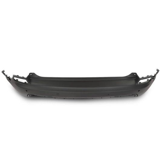 G-PLUS Rear Lower Bumper Cover Fascia Compatible with Jeep Cherokee 2019-2023, Fit Models with Advanced Park Assist System, 68407957AA, CH1100A49, Black