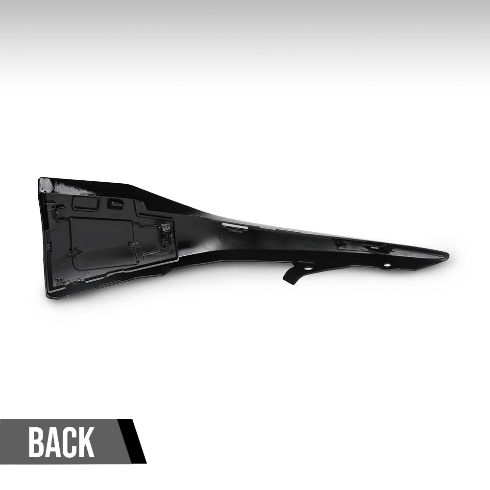 G-PLUS Front Lower Left Side Bumper Molding Trim Compatible with Toyota Camry SE 2025 TO1046135, 52713AQ040 Glossy Black
