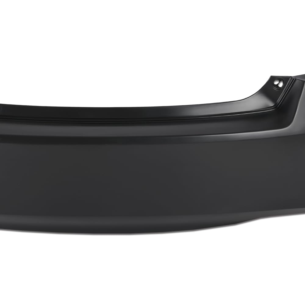 G-PLUS Rear Bumper Cover Compatible with Honda Accord V6 Sedan Dual Exhaust 2008 2009 2010 2011 2012, 04715TA1A91ZZ, HO1100245, Primered Black