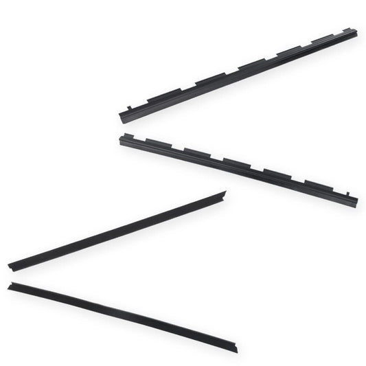 G-PLUS Inner & Outer Window Sweep Felt Seal Weatherstrip Kit Compatible with Chevy Blazer 1992-1994/Fit Chevy C/K 1500 Truck 1988-1999/Fit GMC C/K 1500 Truck 1988-1999 Door Window Belt Weatherstrip