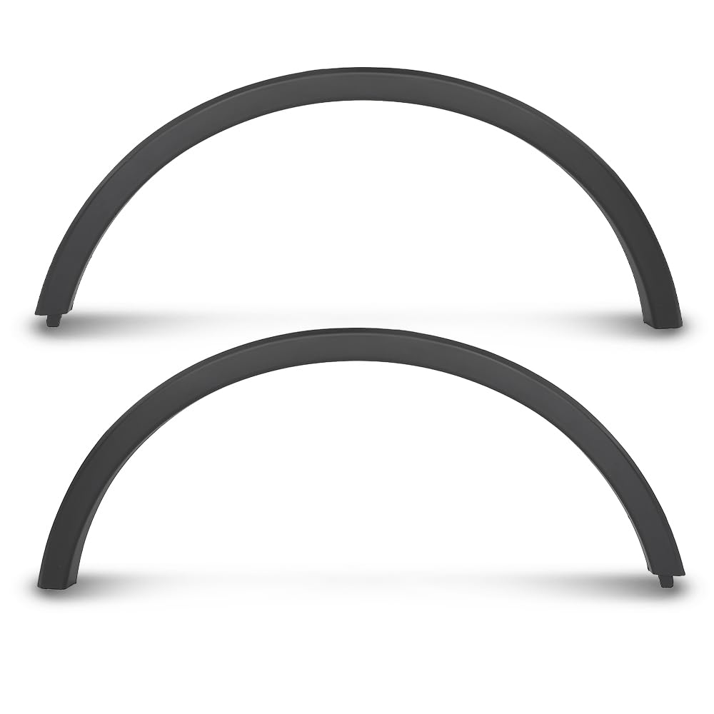 G-PLUS Front Left Right Side Wheel Arch Molding Fender Flares Compatible with Buick Encore 2013 2014 2015 2016 2017 2018 2019 2020 2021 2022 95275468, 95275469 Black