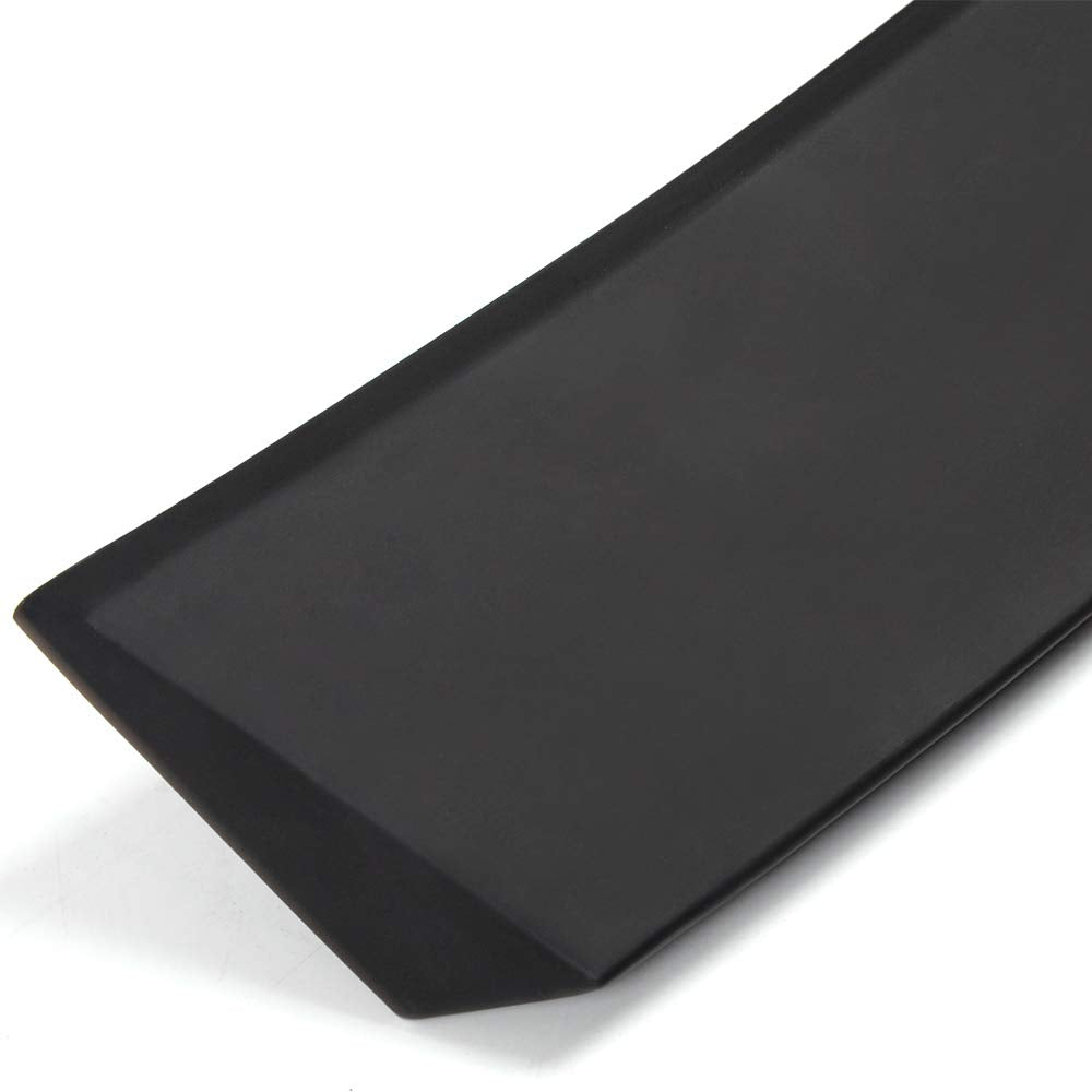 G-PLUS Rear Window Roof Spoiler Visor Matte Compatible with 2018 Accord Black