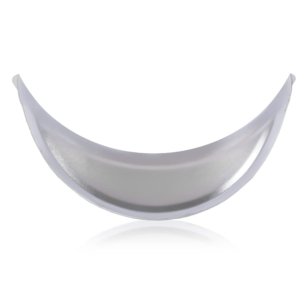 G-PLUS Headlight Headlamp Visors Pair 7" Heavy Duty Chrome Shields Trim Caps