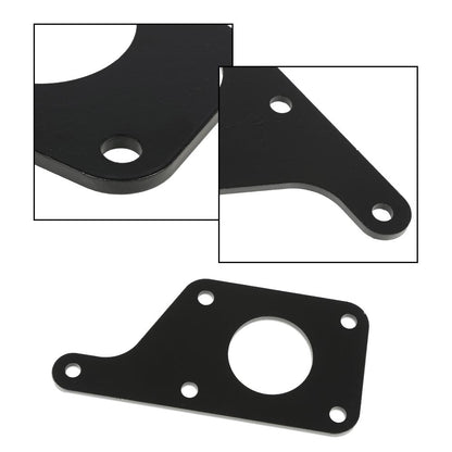 G-PLUS Engine Swap Adapter Plates w/ 4.6L Solid Mounts Compatible with Ford Mustang Chassis 1979-2004 with 5.3L 5.7L 6.0L LS Engine Swap