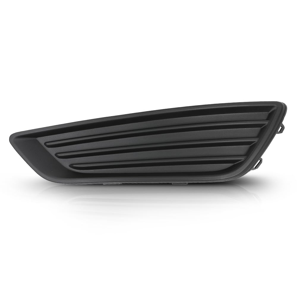 G-PLUS Front Left Fog Light Cover, Compatible with Ford Focus S 2015-2017/ Focus SE 2018, Driver Side, F1EZ17B814B, FO1038150