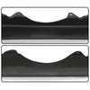 G-PLUS Rear Trunk/License Filler Set Compatible with Cadillac Deville 1980-1992/Fit for Cadillac Fleetwood 1980-1992/Fit Cadillac Brougham 1980-1992 Black 3pcs