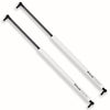 G-PLUS Gas Hood Struts Compatible with Chevy Trailblazer 2003-2006,Fit Chevy Trailblazer EXT 2002-2006,Fit GMC Envoy Gas Shock Lift Supports White 2PCS