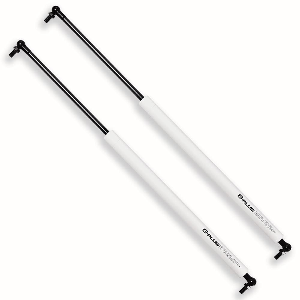 G-PLUS Gas Hood Struts Compatible with Chevy Trailblazer 2003-2006,Fit Chevy Trailblazer EXT 2002-2006,Fit GMC Envoy Gas Shock Lift Supports White 2PCS