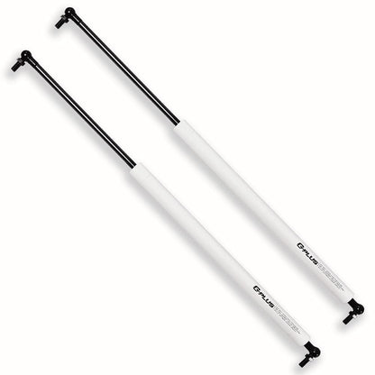 G-PLUS Gas Hood Struts Compatible with Chevy Trailblazer 2003-2006,Fit Chevy Trailblazer EXT 2002-2006,Fit GMC Envoy Gas Shock Lift Supports White 2PCS