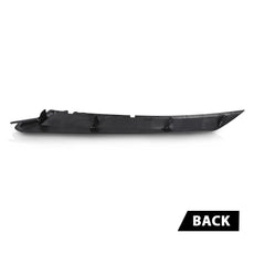 G-PLUS Front Headlight Trim Molding for Toyota Camry SE XSE 2018-2024 Black Close-up View