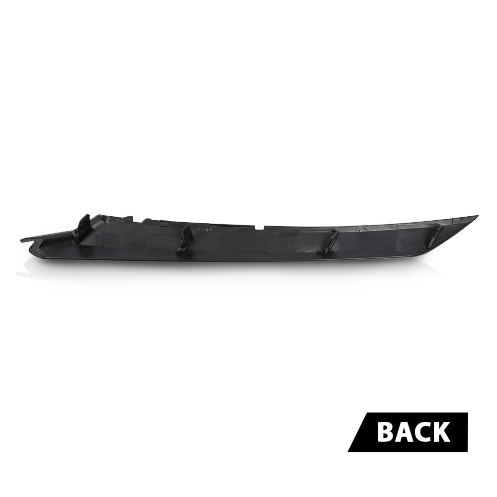 G-PLUS Front Right Headlight Trim Molding, Compatible with Toyota Camry SE XSE 2018-2024, Gloss Black, 5271206100, 5271233030