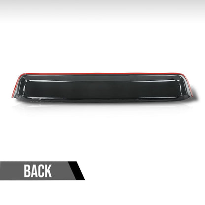 G-PLUS RV Window Deflector and Sun Visor Fit 30 inch Wide Window Smoke