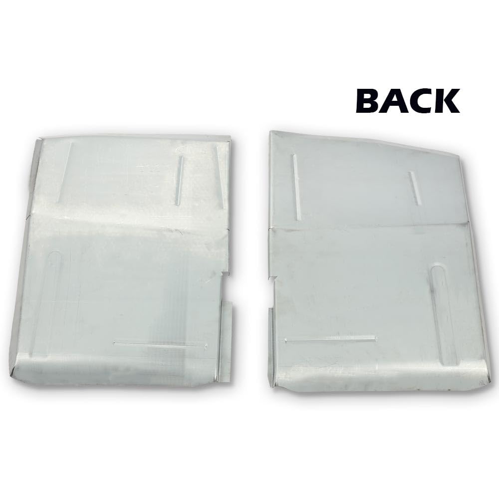 G-PLUS Pair Extended Floor Pan Set Fit 1973-1987 Chevy GMC/Truck/Suburban/Blazer/Jimmy,Front Floor Pans Replacement Drivers & Passengers Sides Silver