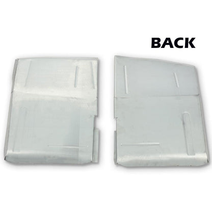 G-PLUS Extended Floor Pan Set Fit Chevy/GMC Truck Suburban Blazer Jimmy 1973-1987, Front Floor Pans Left & Right, Silver