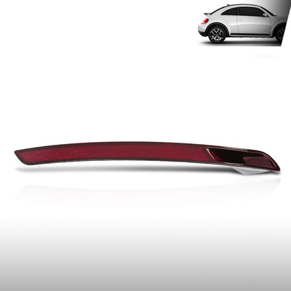 G-PLUS Rear Right Light Reflector Compatible with VW Beetle 2012-2016 5C5945702D Red