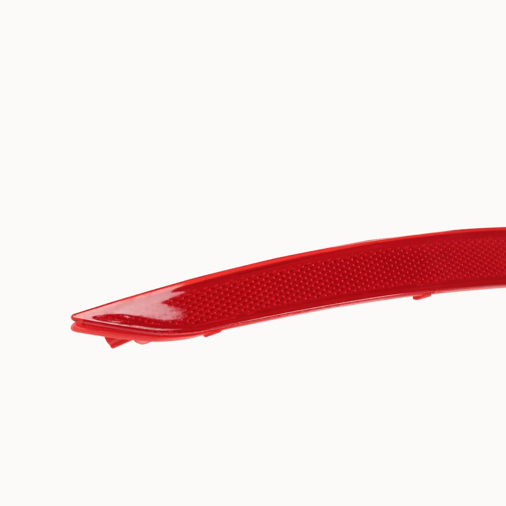 G-PLUS Bumper Reflector Set Compatible with 2017-2018 Elantra Red Rear Left & Right Side