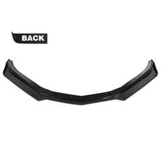 G-PLUS Front Bumper Lip Splitter for Chevy Camaro LT LS RS SS 2016-2023 Carbon Fiber Black Product Image