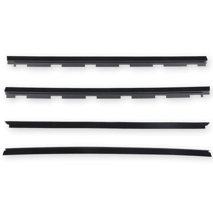 G-PLUS Inner & Outer Window Sweep Felt Seal Weatherstrip Kit Compatible with Chevy Blazer 1992-1994/Fit Chevy C/K 1500 Truck 1988-1999/Fit GMC C/K 1500 Truck 1988-1999 Door Window Belt Weatherstrip